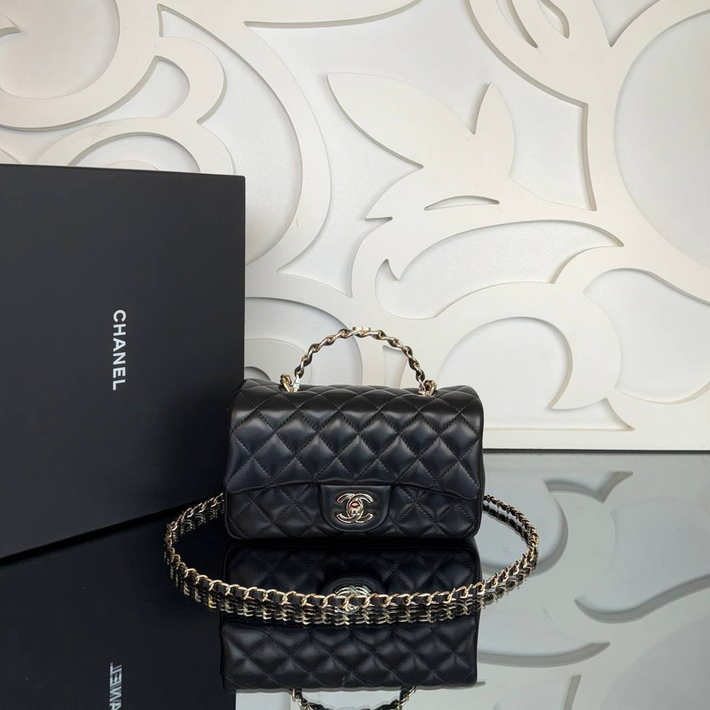 20 Top Handle Flap Bag