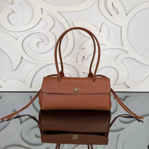 26S East-West Shopping Bag | Brown