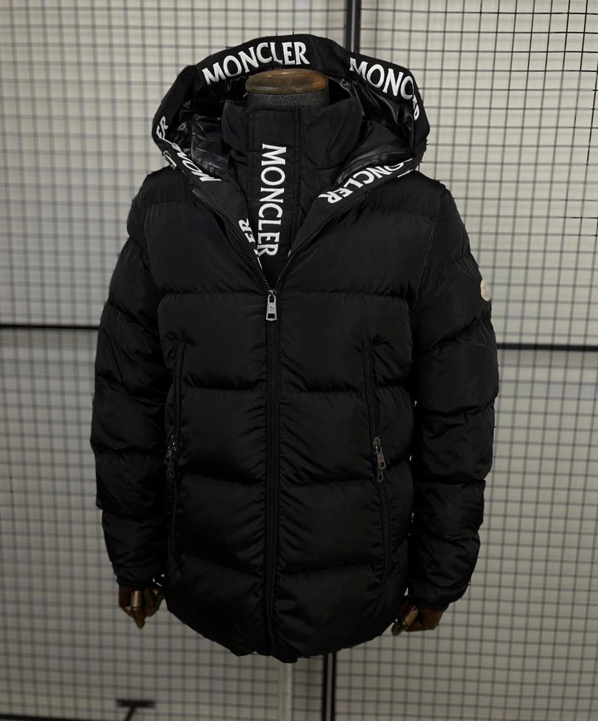 Letter Model Coat