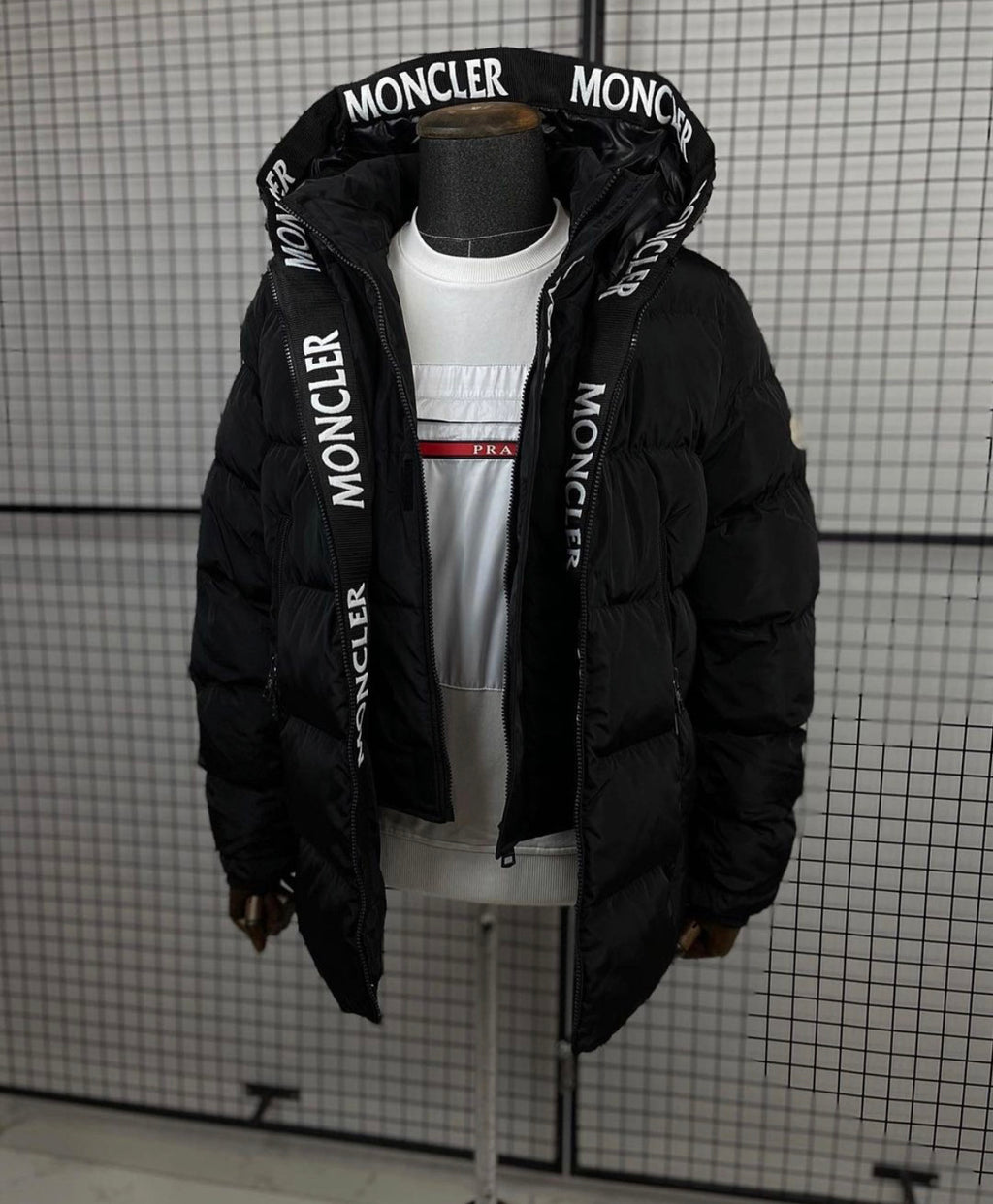 Letter Model Coat