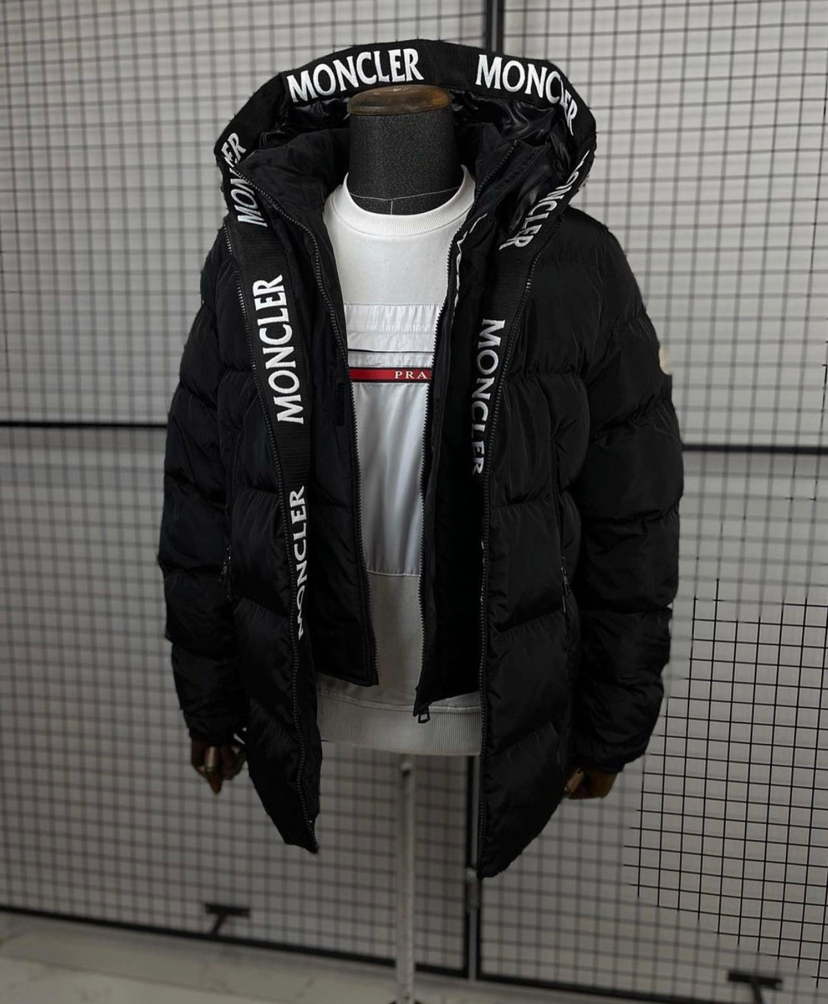 Letter Model Coat