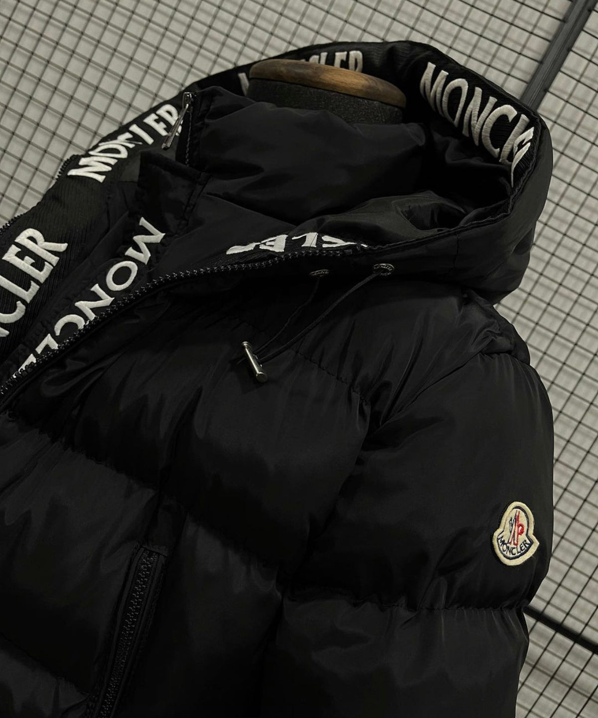 Letter Model Long Coat