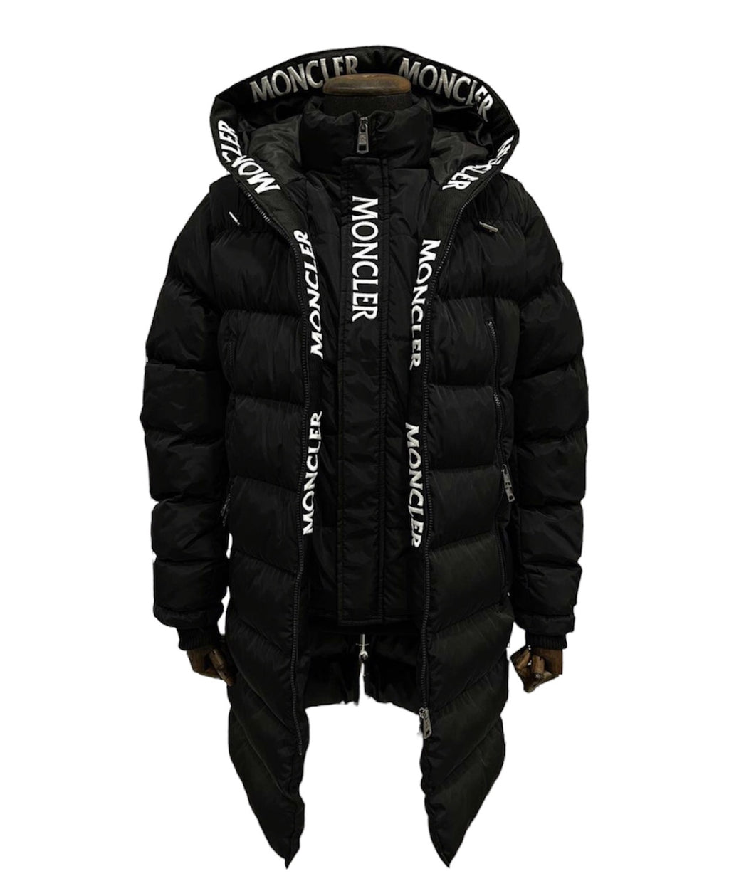 Letter Model Long Coat