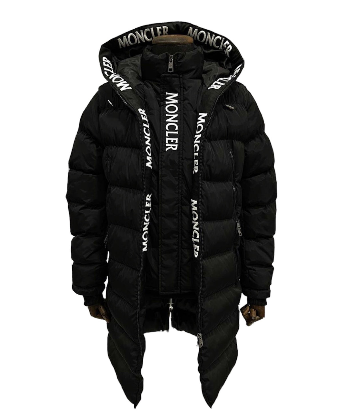 Letter Model Long Coat