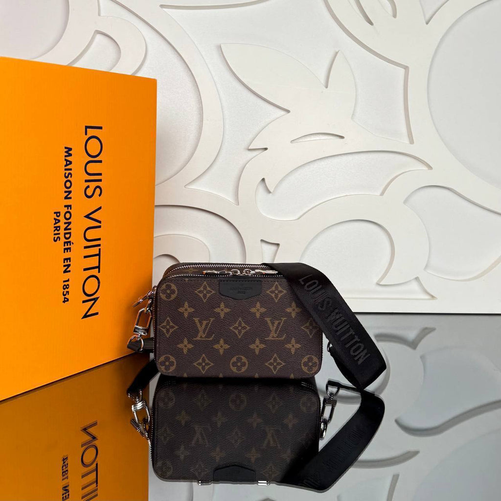 Alpha Wearable Wallet - Brown Monogram