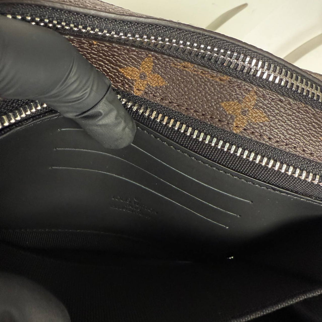 Alpha Wearable Wallet - Brown Monogram