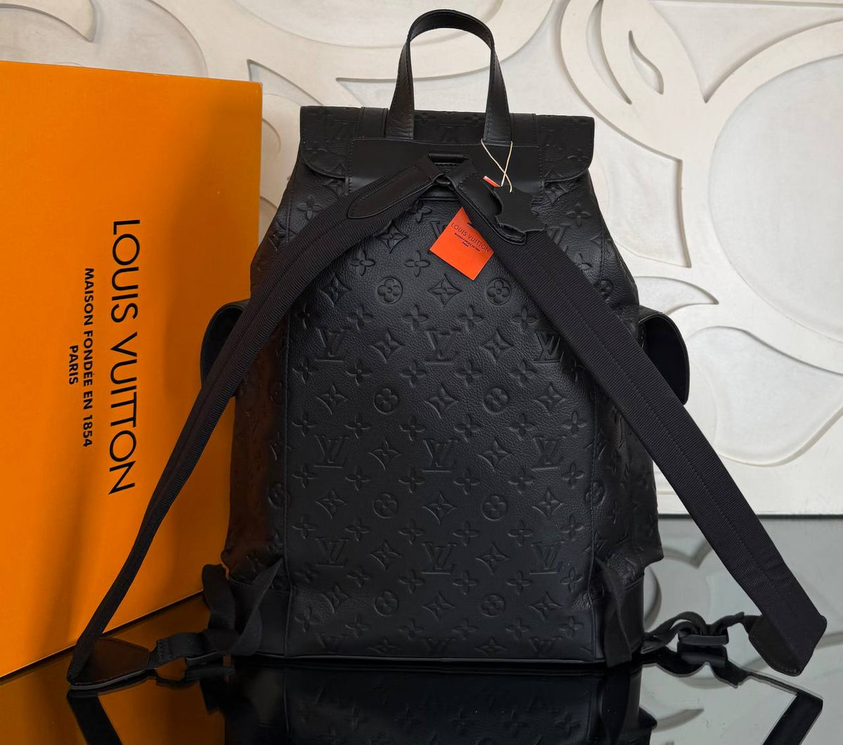 Christopher MM Backpack | Black | back