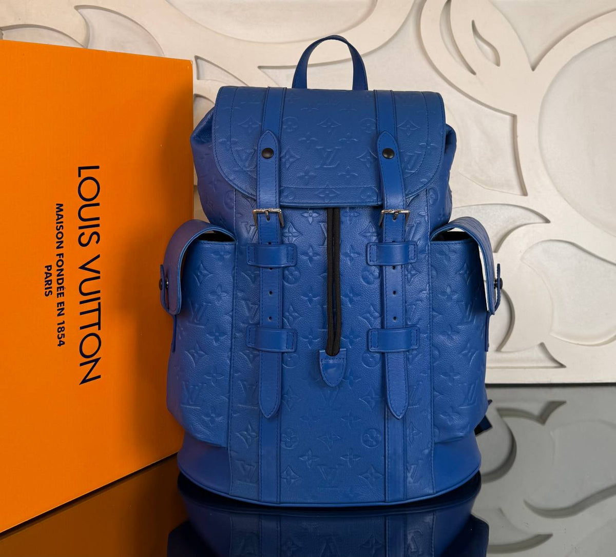 Christopher MM Backpack | Blue | front