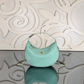 Clutch with Chain Bag | Mint Green | front view