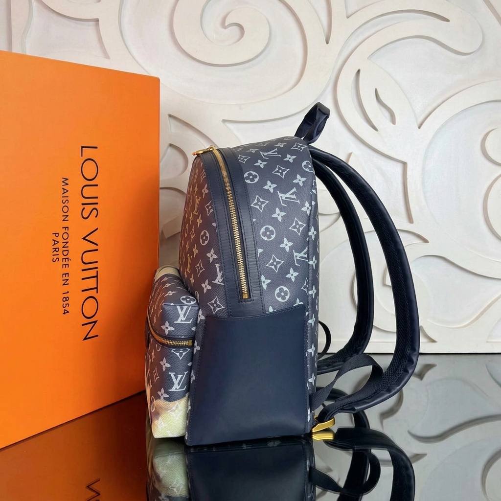 Discovery Backpack | Navy Floral | side