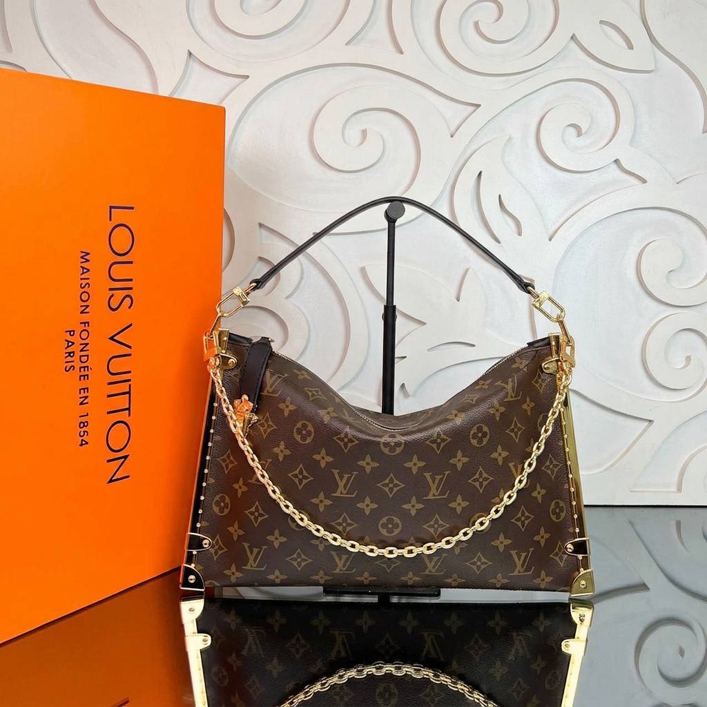 Lucky Trunk Bag | Brown Monogram | front view