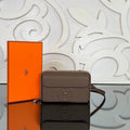 Passant Phone Wallet with Strap - Etoupe