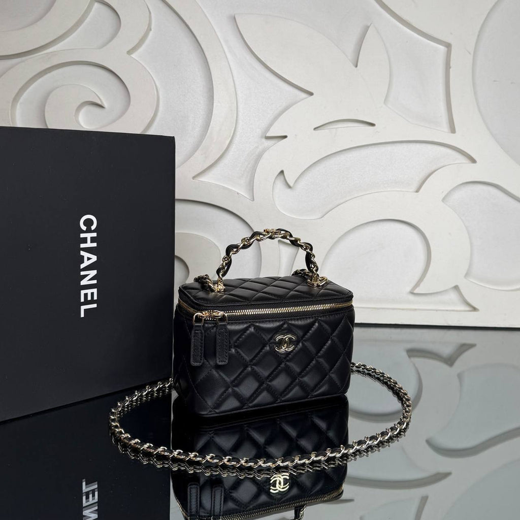 Small Top Handle Vanity Bag