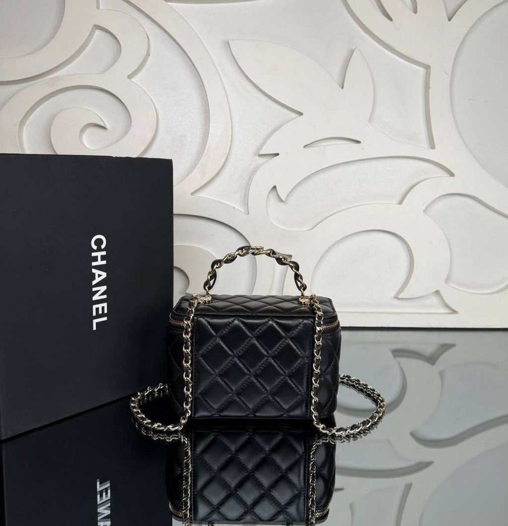 Small Top Handle Vanity Bag