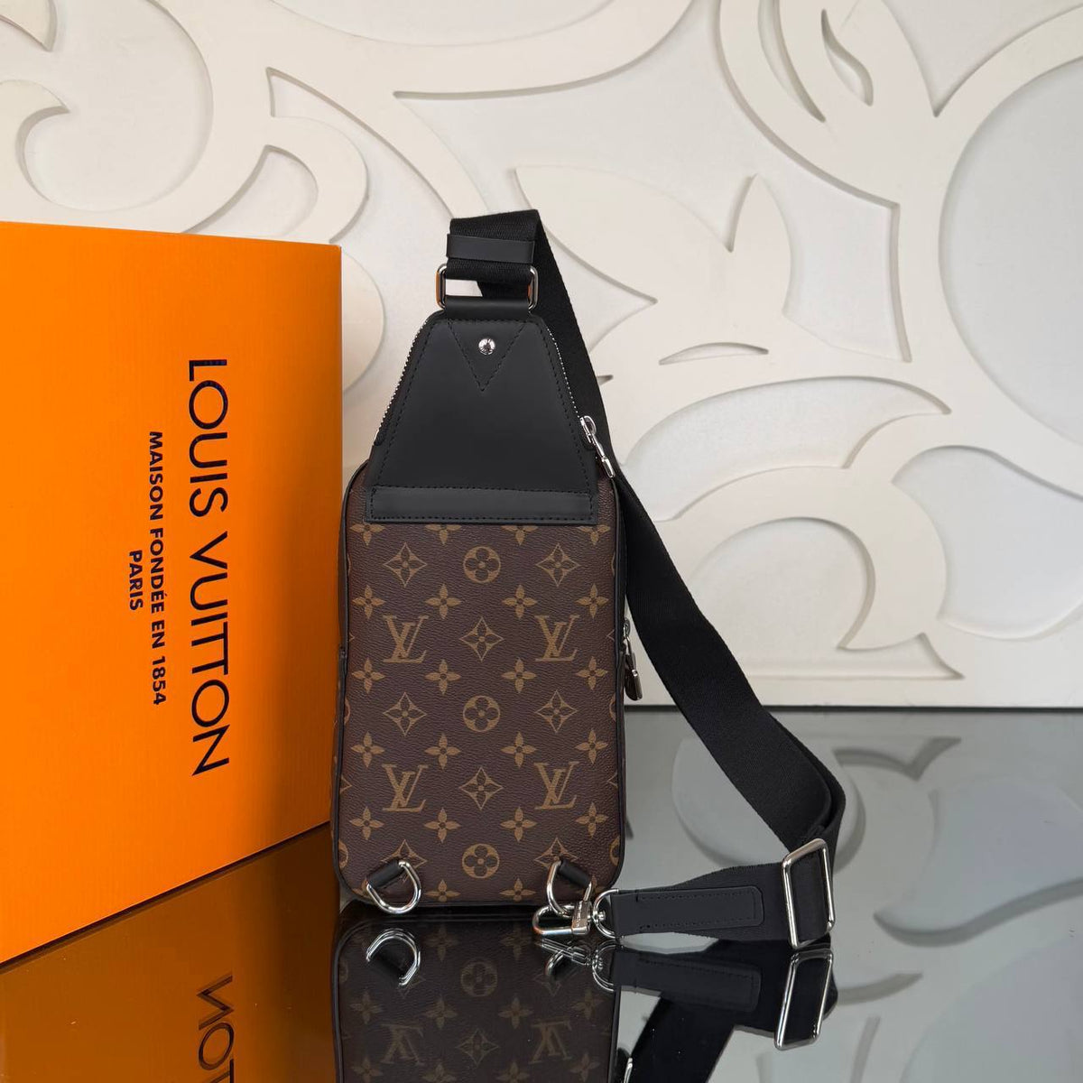 Avenue Sling Bag | Brown Monogram | back