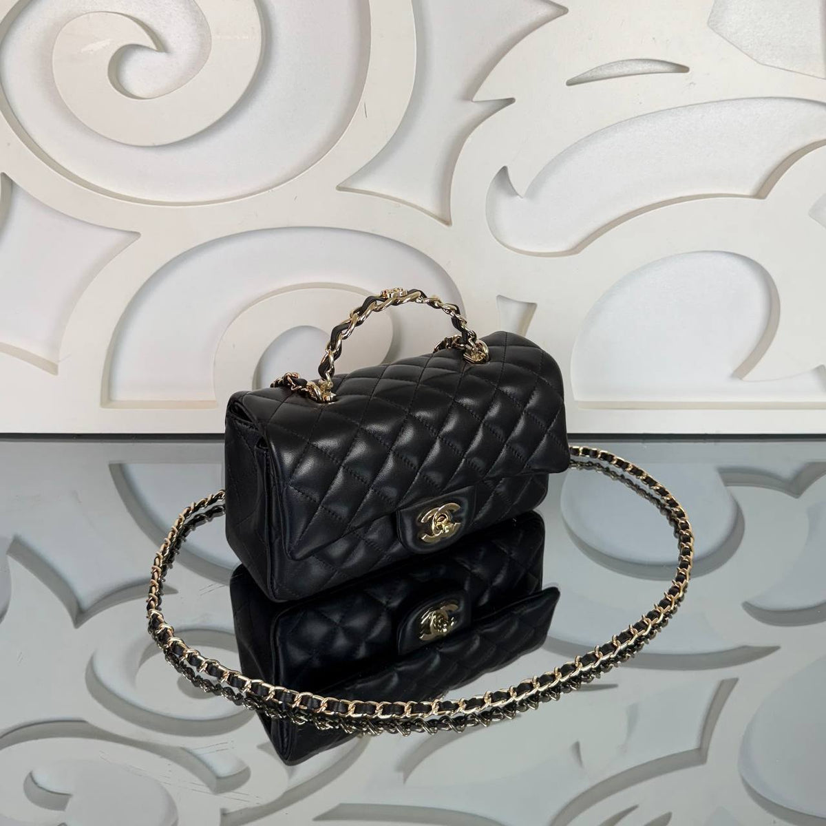 20 Top Handle Flap Bag