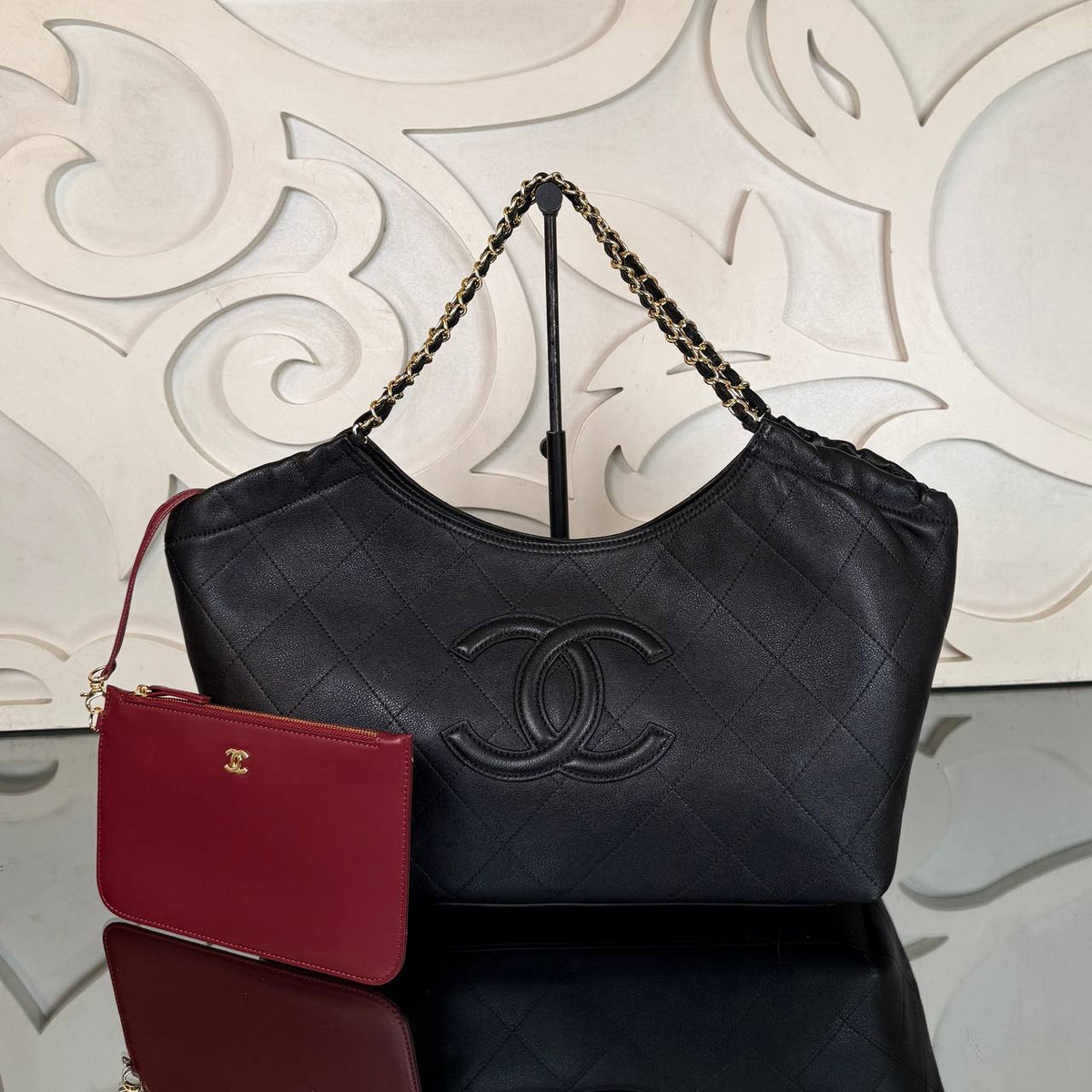 Shopping Bag Medium | Black | front
