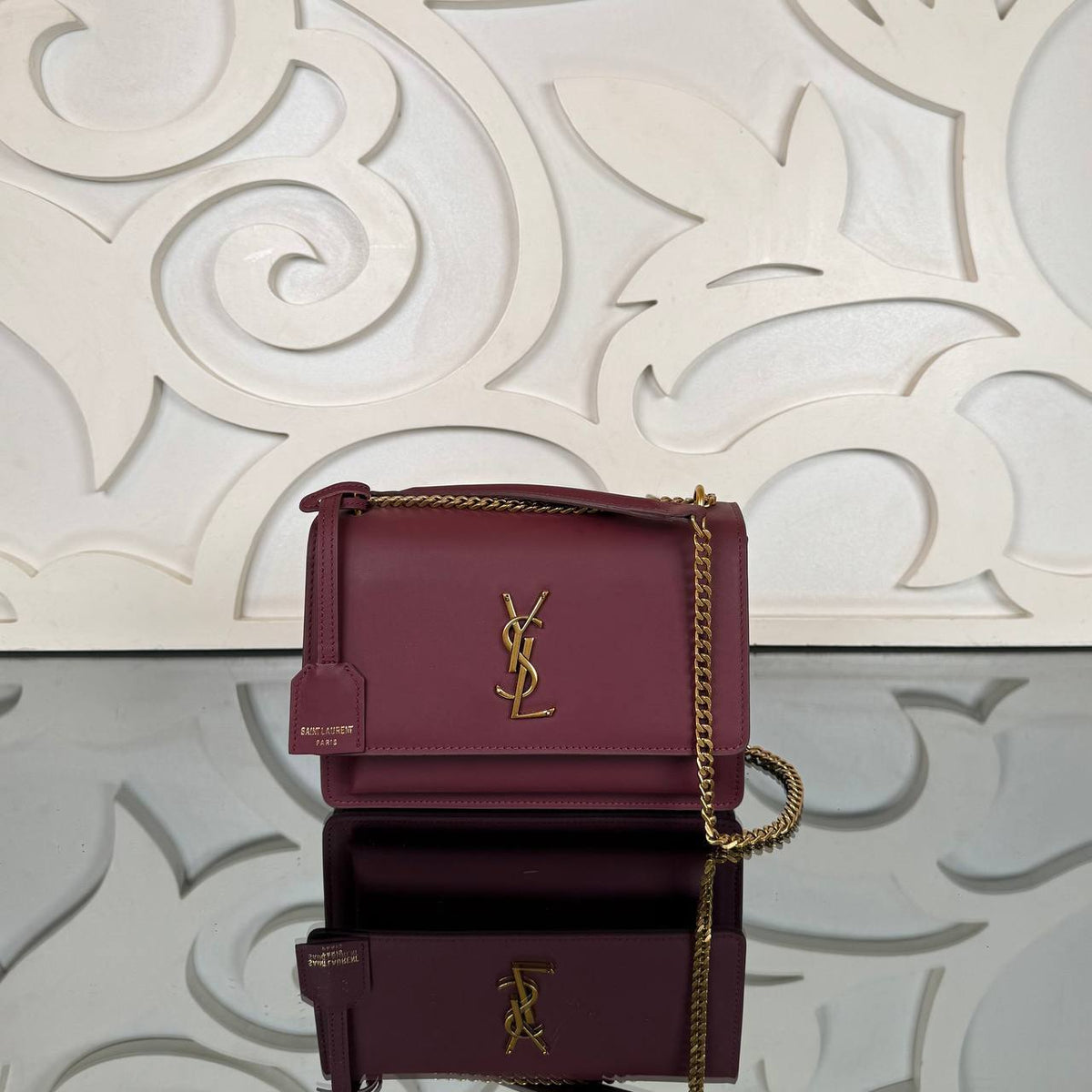Sunset Bag | Burgundy | front view
