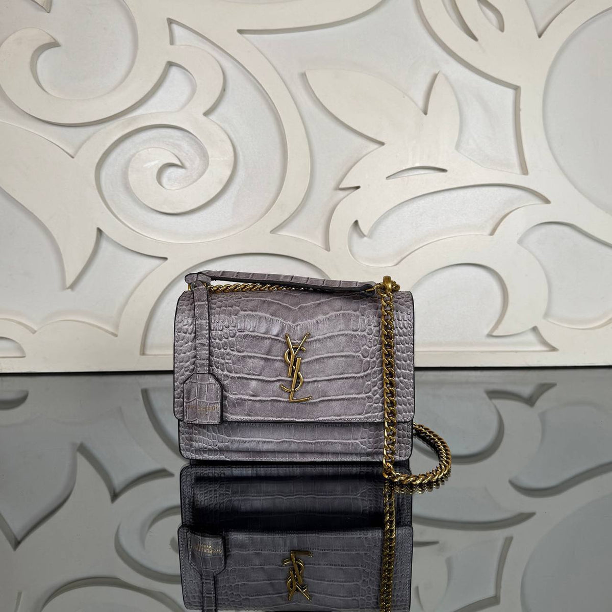 Sunset Bag | Gray | front view