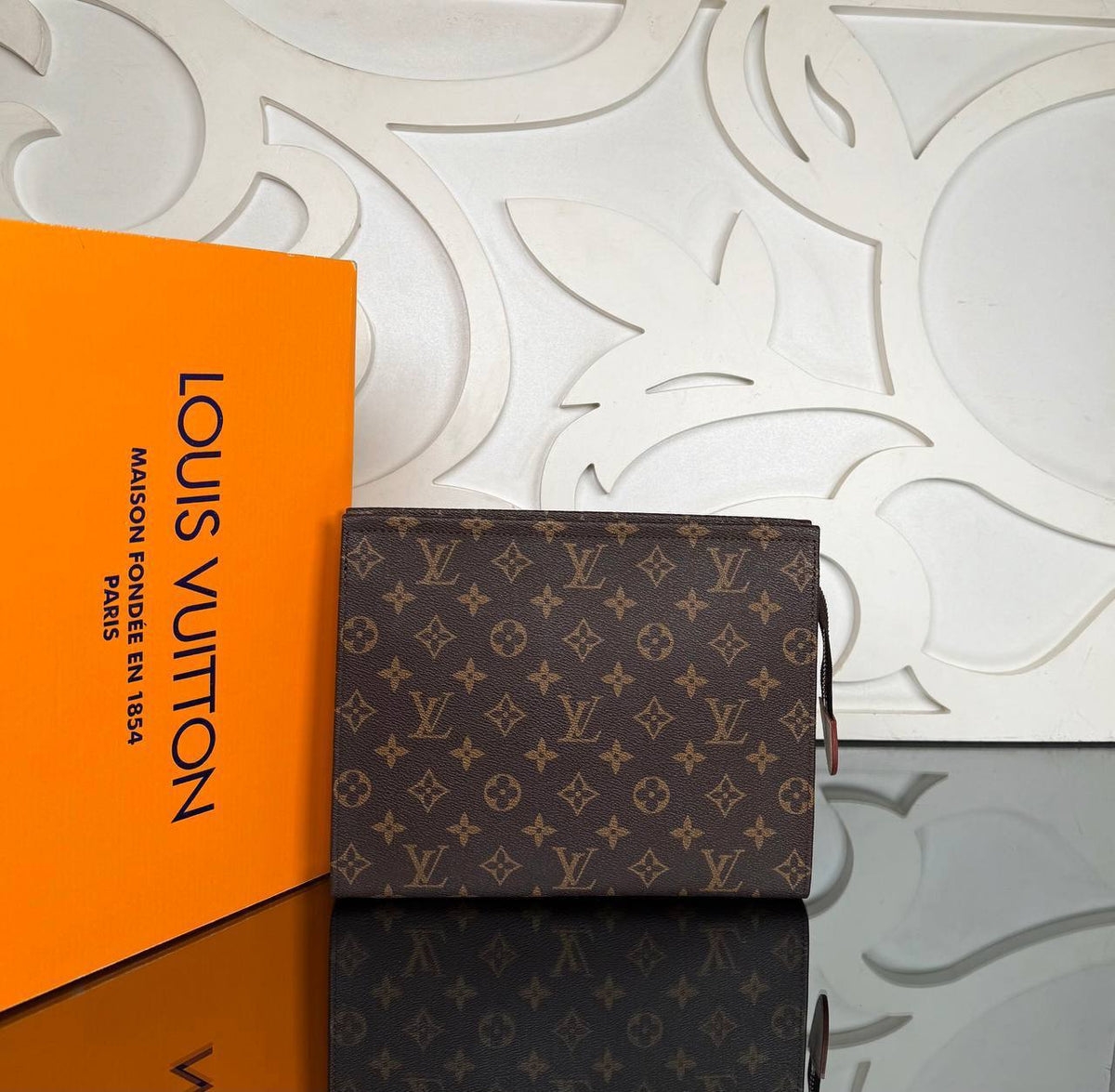 Brown Monogram Toiletry Pouch