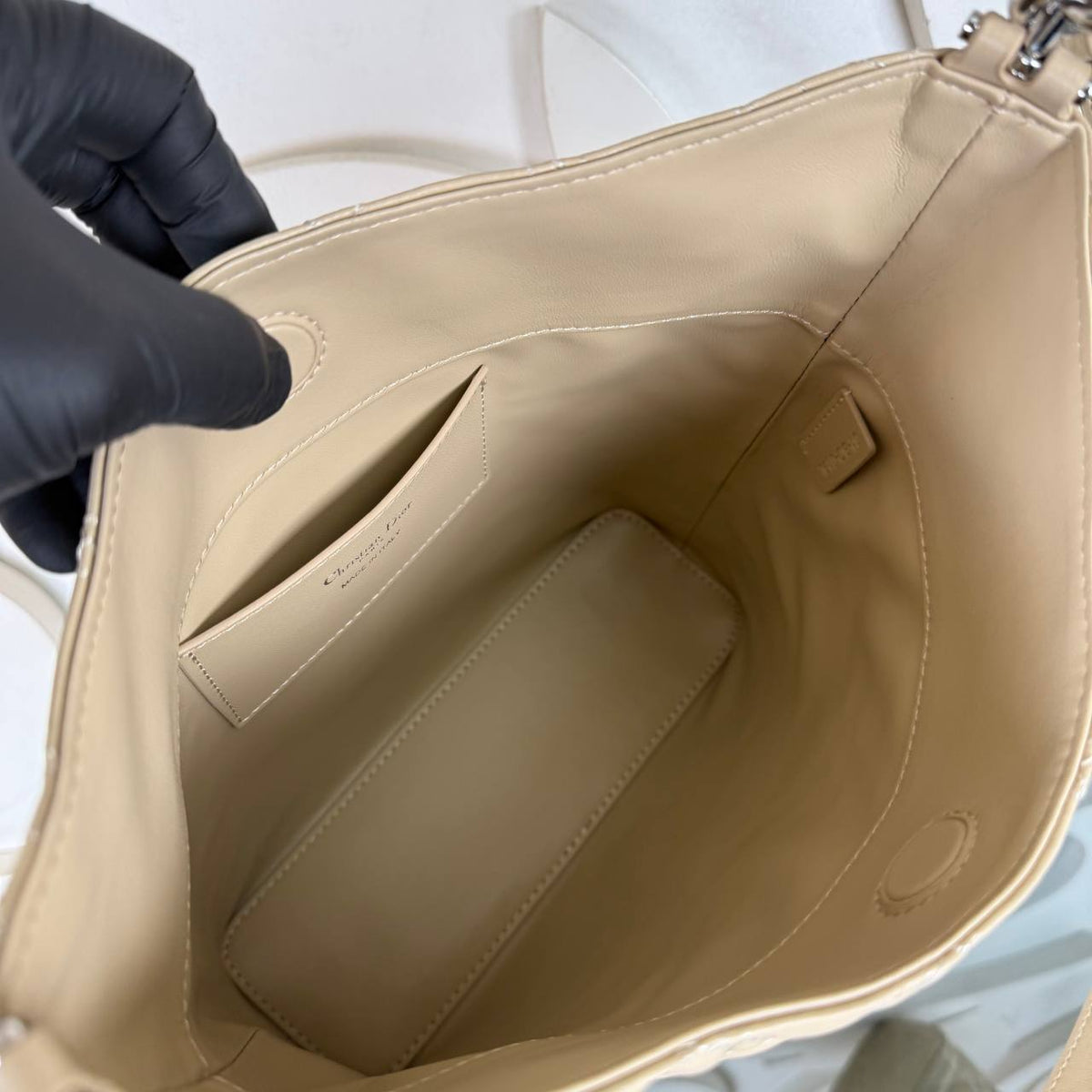 Beige - Toujours Small Hobo Bag